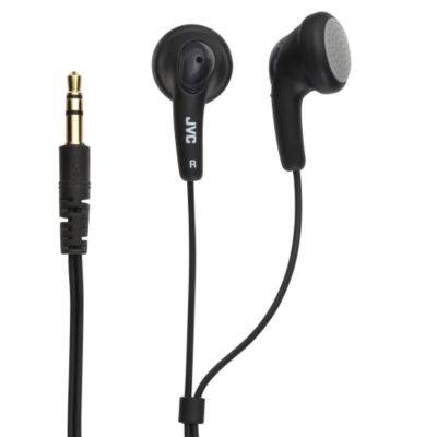 JVC Black Gumy Headphones