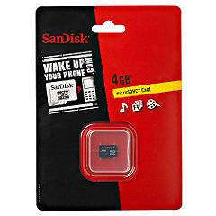 SanDisk Micro SDHC 4GB Card Only