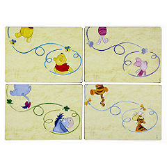 the Pooh Place Mats Pack of 4