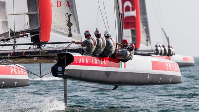 The America's Cup skippers 